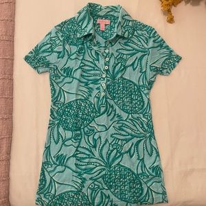 Lily Pulitzer collared shirt - size S